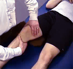 Обследование коленного сустава, фото