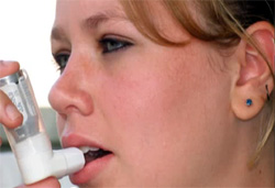 бронхиальная астма у женщины, фото